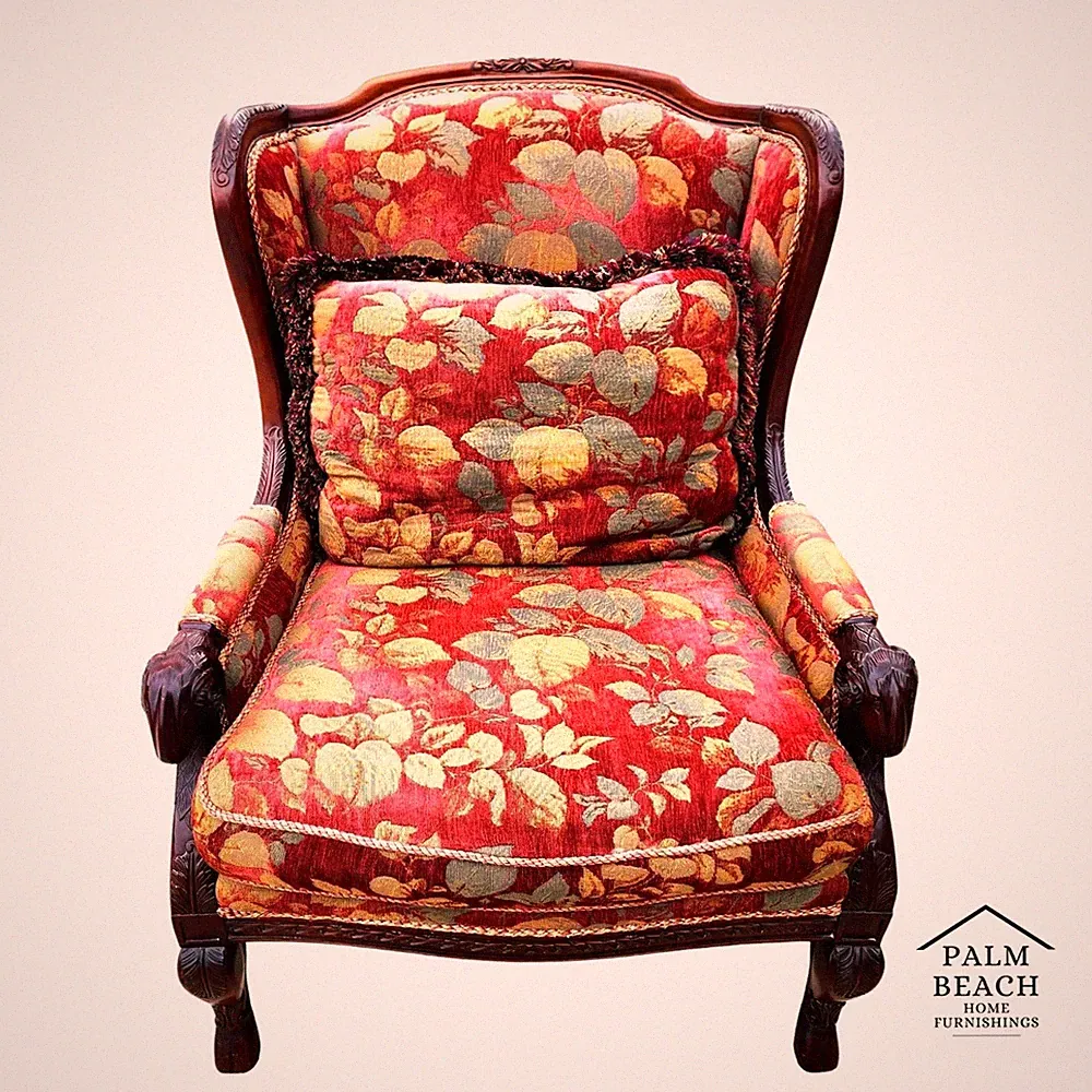 Rams Head Library Reading Lounge Chair by Key City Furniture