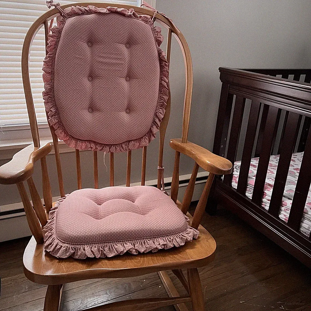 Solid Oak Rocking Chair