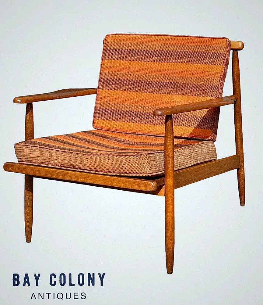 Vintage Mid Century Modern Danish Lounge Chair